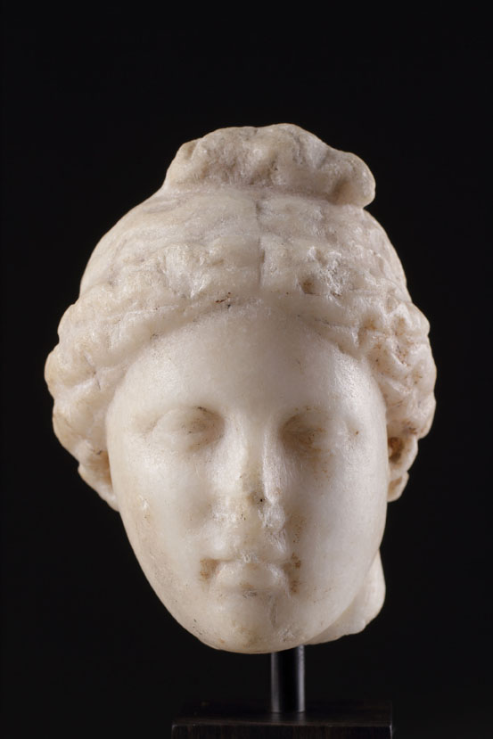 Ancient Hellenistic Marble Head of Aphrodite Goddess of Erotic Love